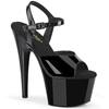 Pleaser - ADORE709WR Ankle strap sandal - Black Product image